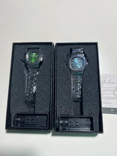 Relojes Montre Claire con esfera verde y azul - miniatura 1