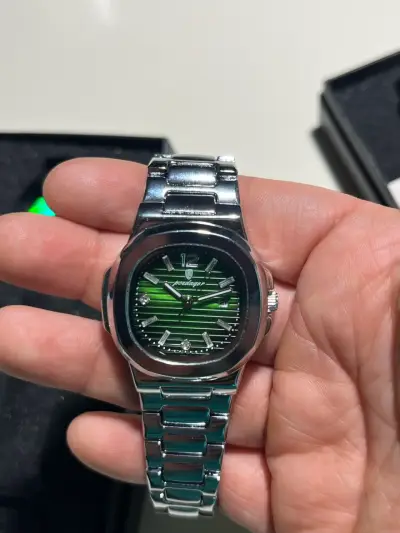 Relojes Montre Claire con esfera verde y azul - miniatura 5