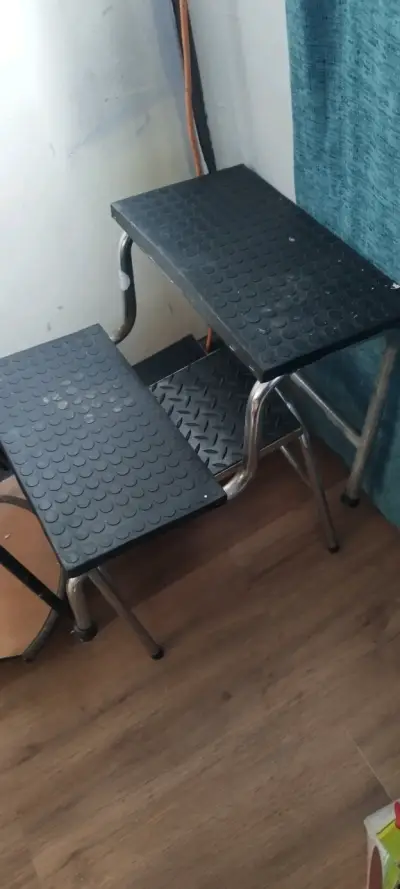 Lámpara de pie metálica mesa clinica - miniatura 2