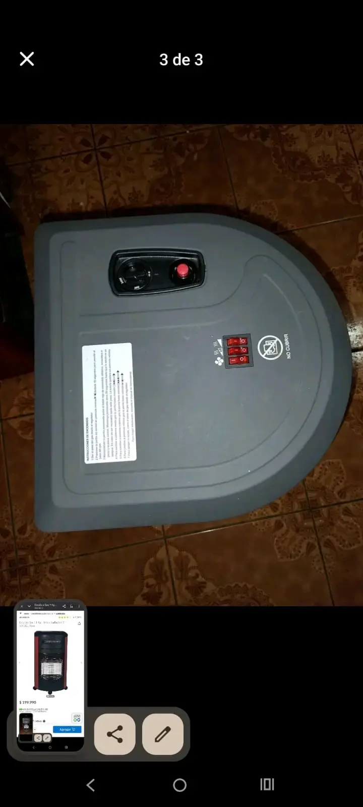 Estufa a gas Würden híbrida - 2