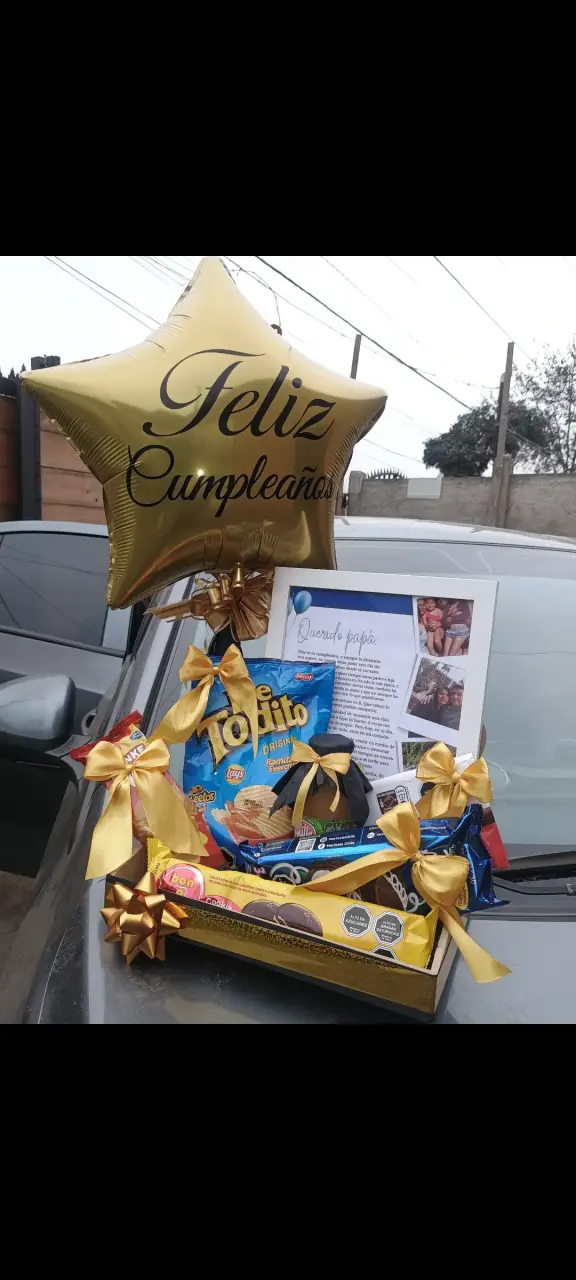 Canasta regalo de cumpleaños
