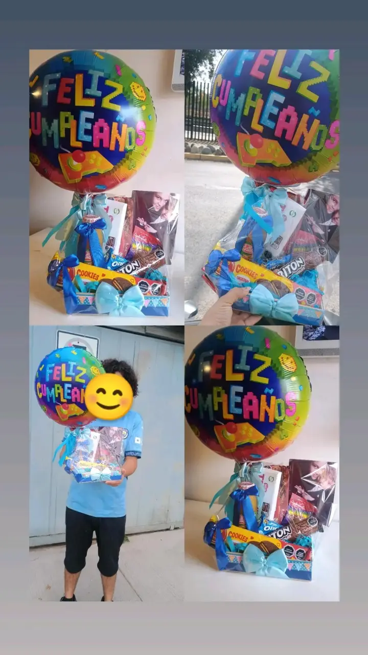 Canasta regalo de cumpleaños - 3