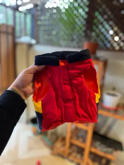 Chaqueta multicolor de tela - miniatura 2