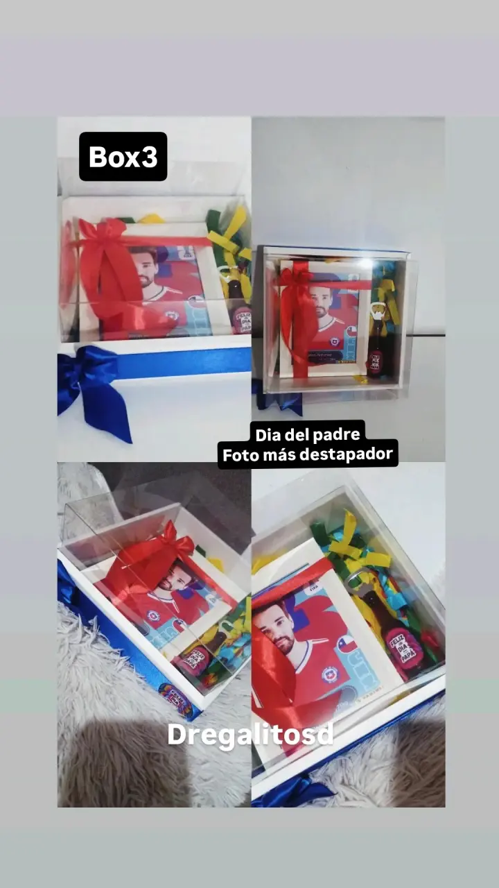 Caja regalo personalizada con luz - 2