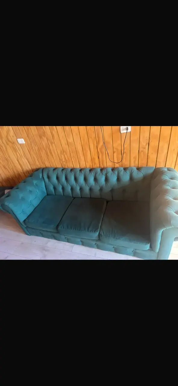 Sofá moderno verde elegante - 2