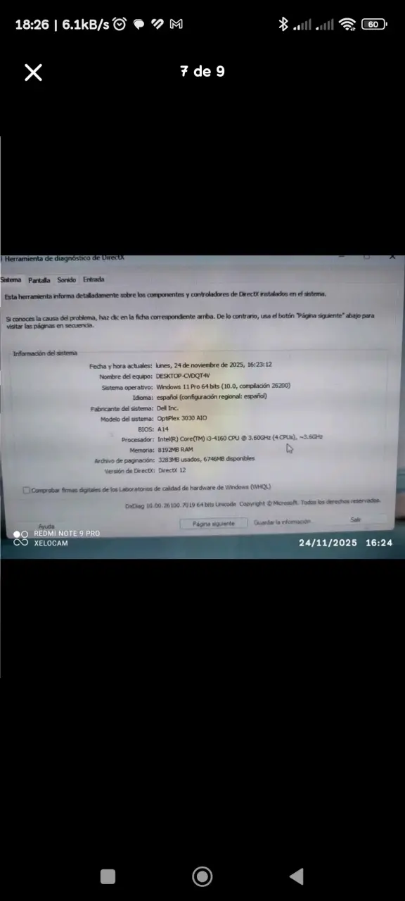 Computador Todo en Uno Dell - 5