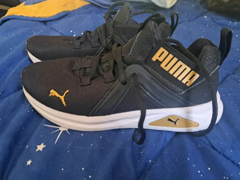 Zapatillas negras Puma deportivos - 3