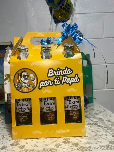 Set de cervezas en caja temática - miniatura 1
