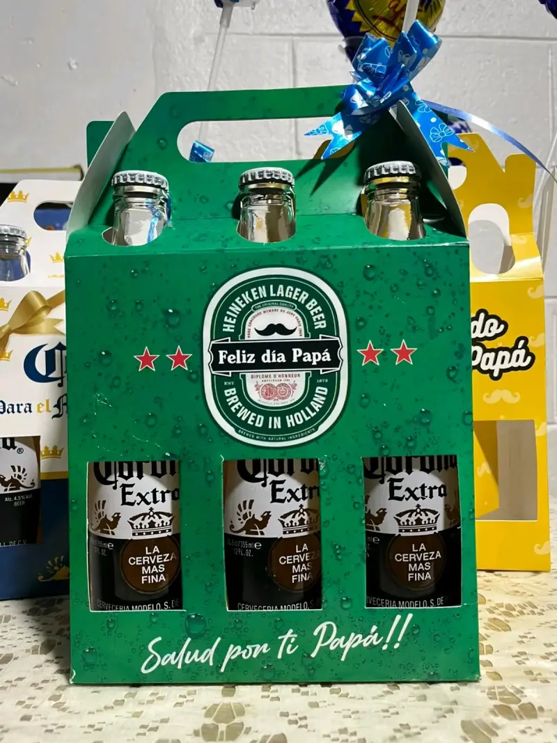 Set de cervezas en caja temática - 2