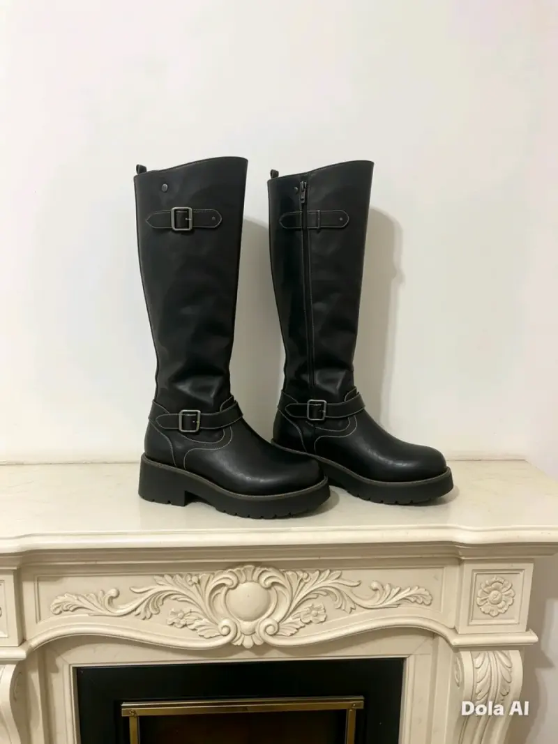 Set de botas y tacones de mujer - 6