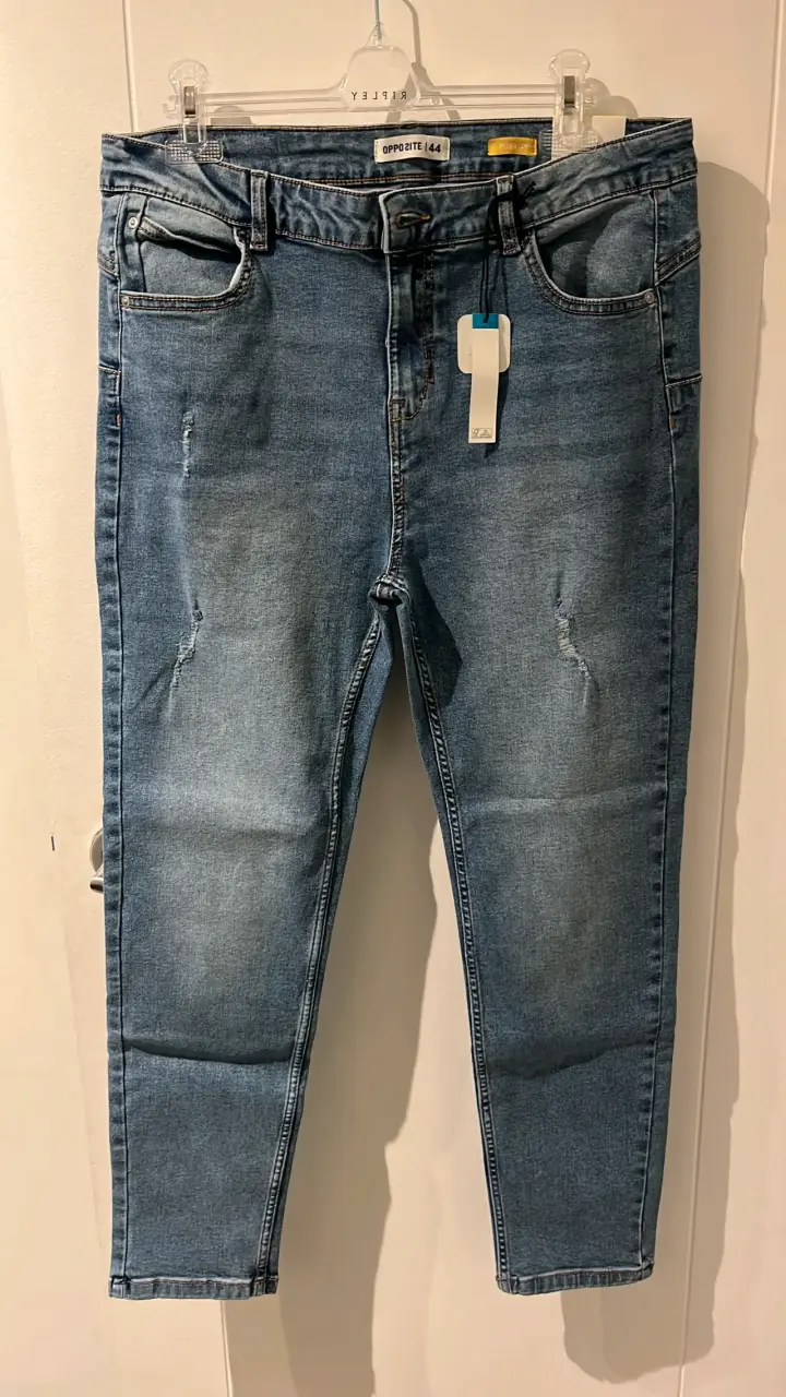 Jeans azul para mujer - 2