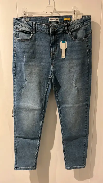 Jeans azul para mujer - miniatura 2
