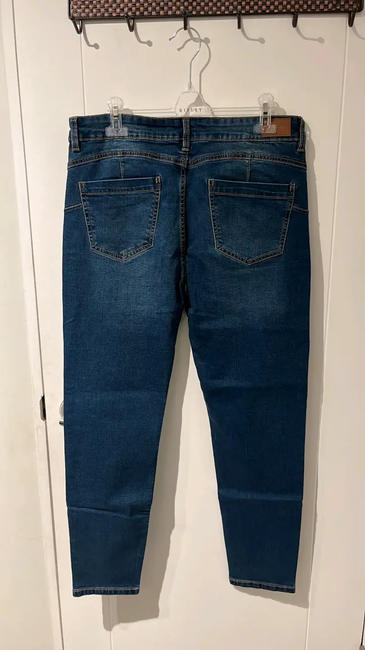 Jeans azul para mujer - 3