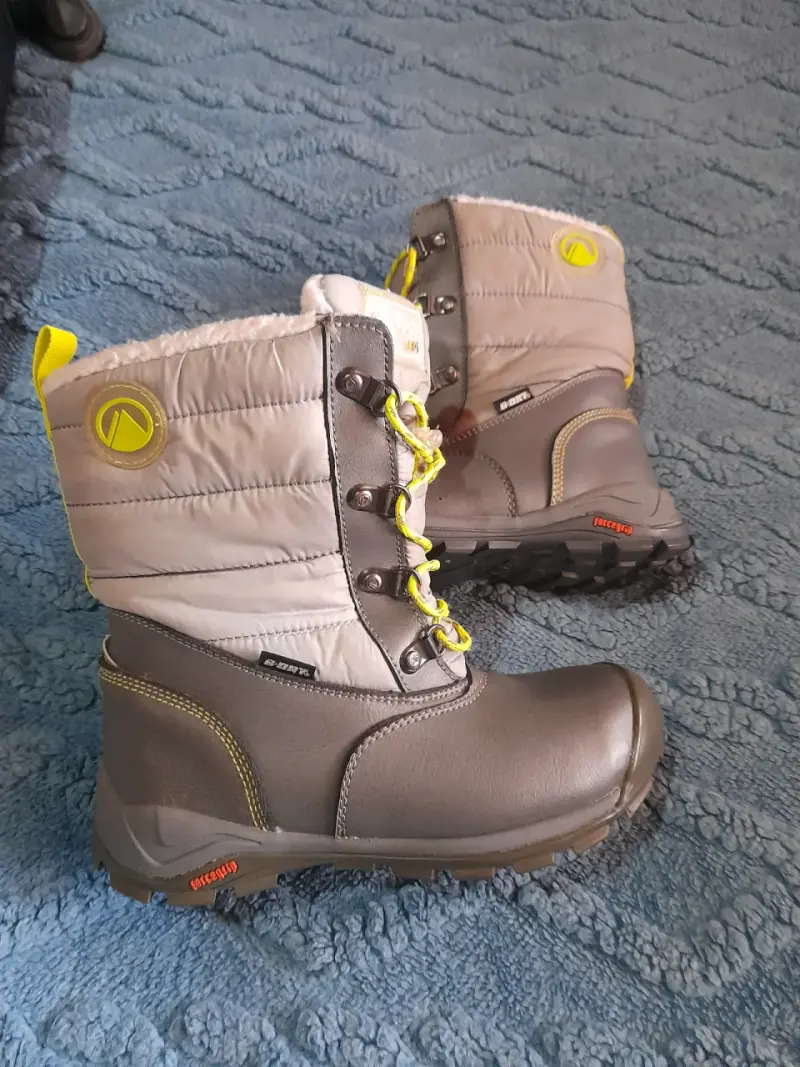 Botas de invierno grises para niños - 1