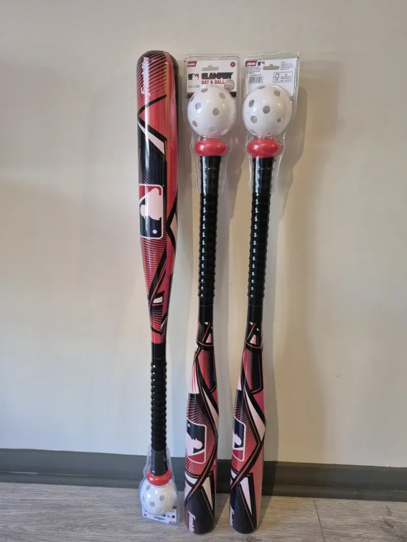 Set de bates de béisbol con bolas - 1