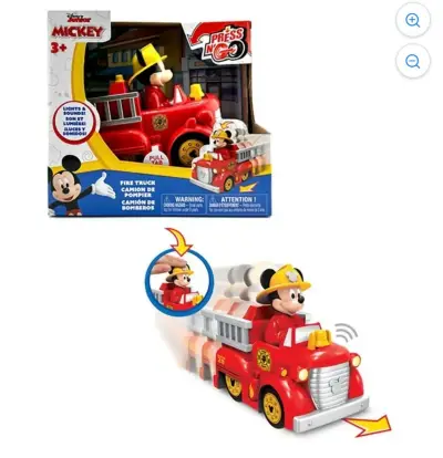 Camión de bomberos juguete - miniatura 3