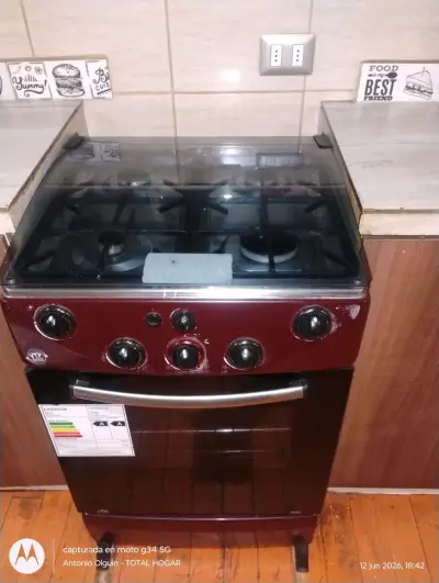 Cocina a gas de 4 quemadores - miniatura 4