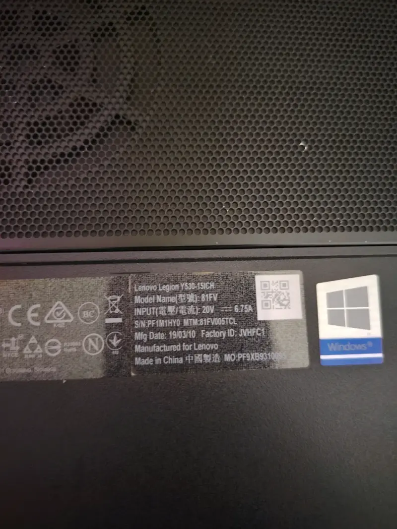 Laptop Lenovo Legion 15'' - 5