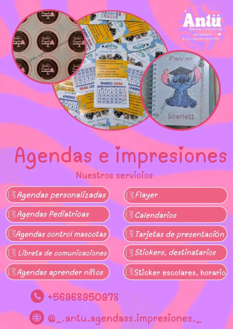 Agendas personalizadas y más - 1