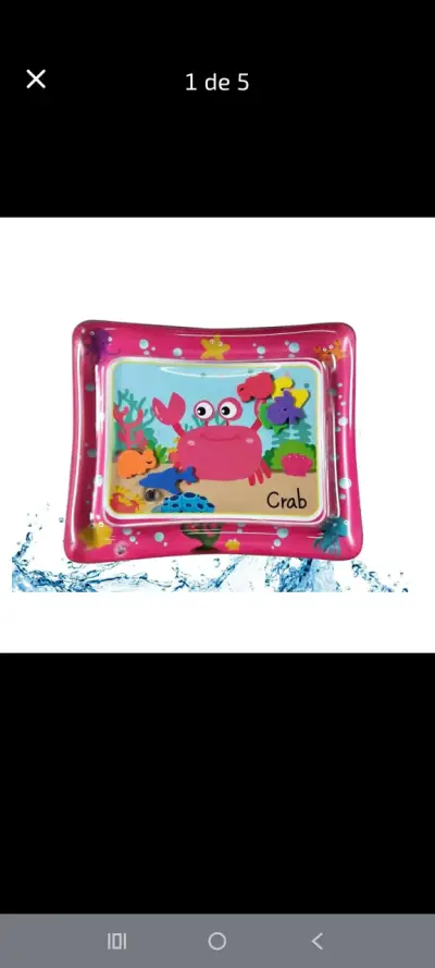Alfombra de agua inflable infantil - miniatura 1