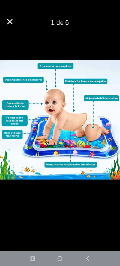 Alfombra de agua inflable infantil - miniatura 3