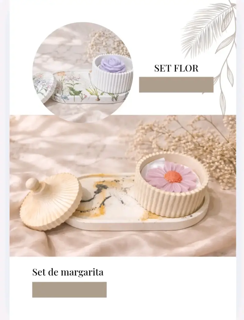 Velas aromáticas decorativas - 6