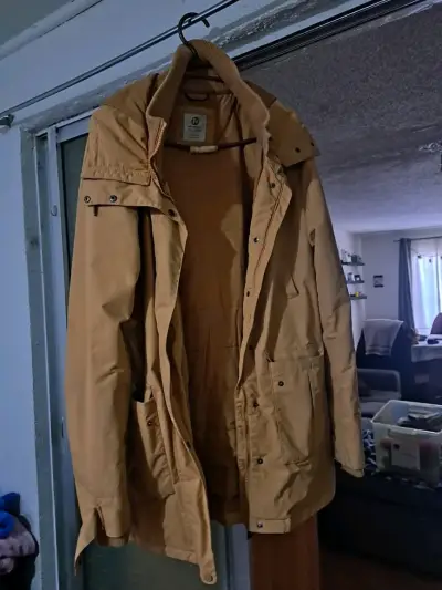 Parka marrón con capucha - miniatura 1