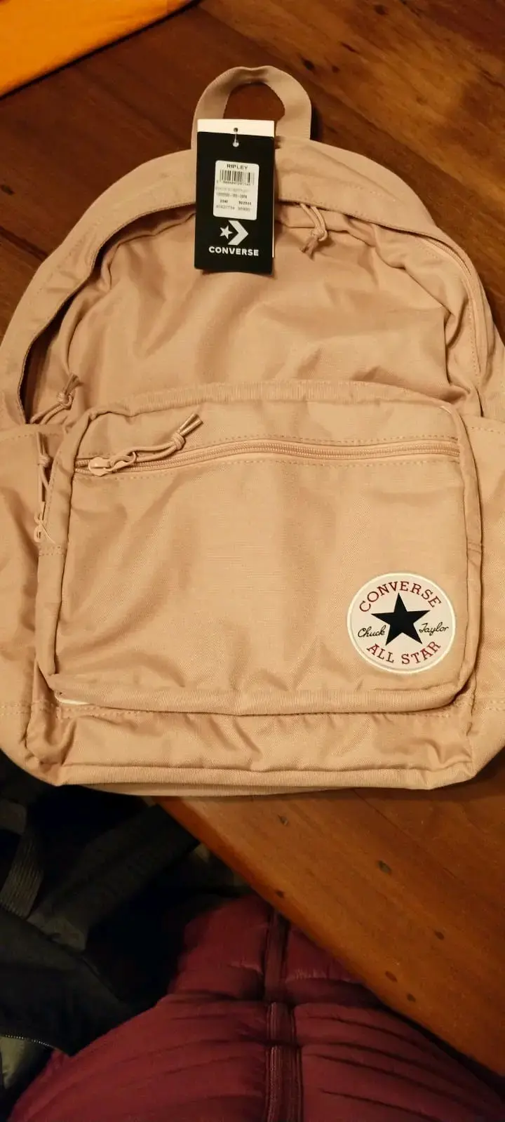 Mochila beige Converse nueva