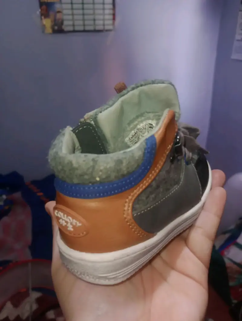 Zapatillas infantiles grises - 3