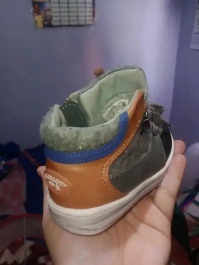 Zapatillas infantiles grises - miniatura 3
