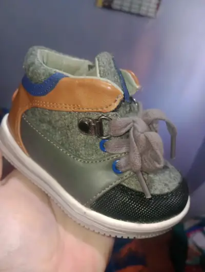 Zapatillas infantiles grises - miniatura 5