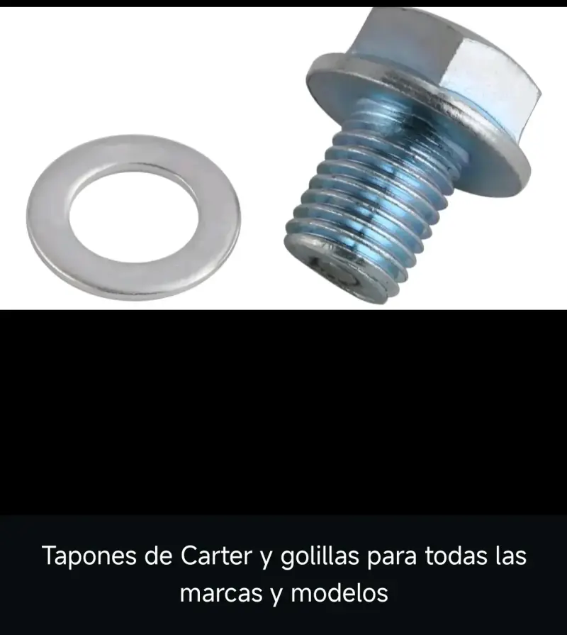 Tapa de carter-Golillas y Bujes de todas las medid - 1