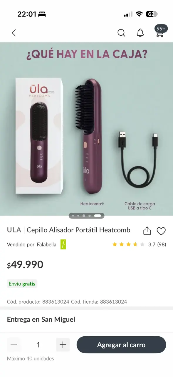 Cepillo alisador portátil ULA - 2