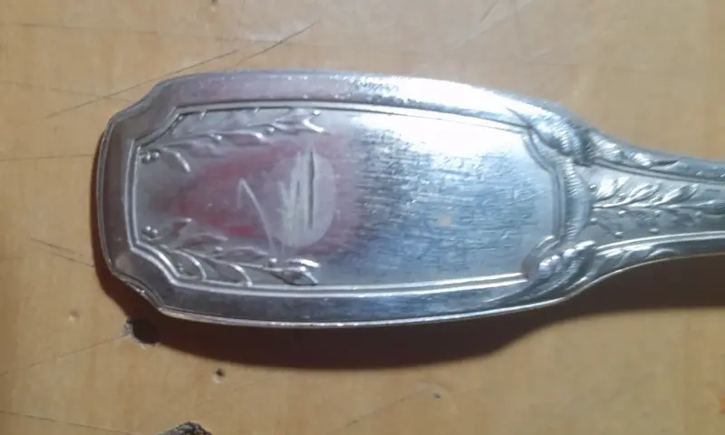 Juego de cubiertos bañados de plata vintage - 5
