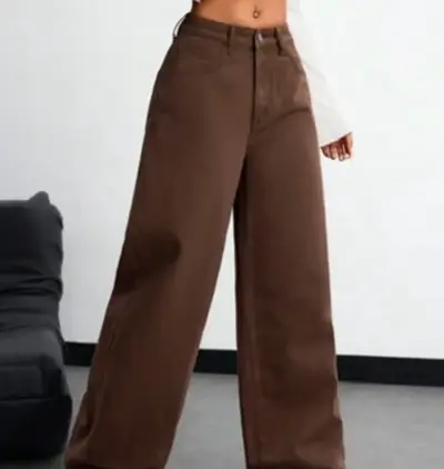 Pantalones wide Leg mujer, talla 36!! Nuevos - miniatura 1