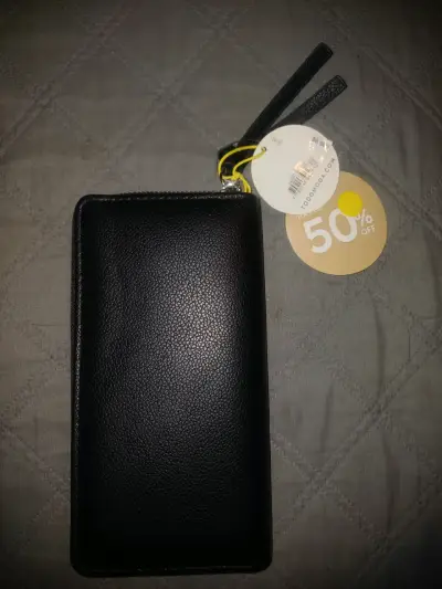 Cartera/ Billetera negra - miniatura 1