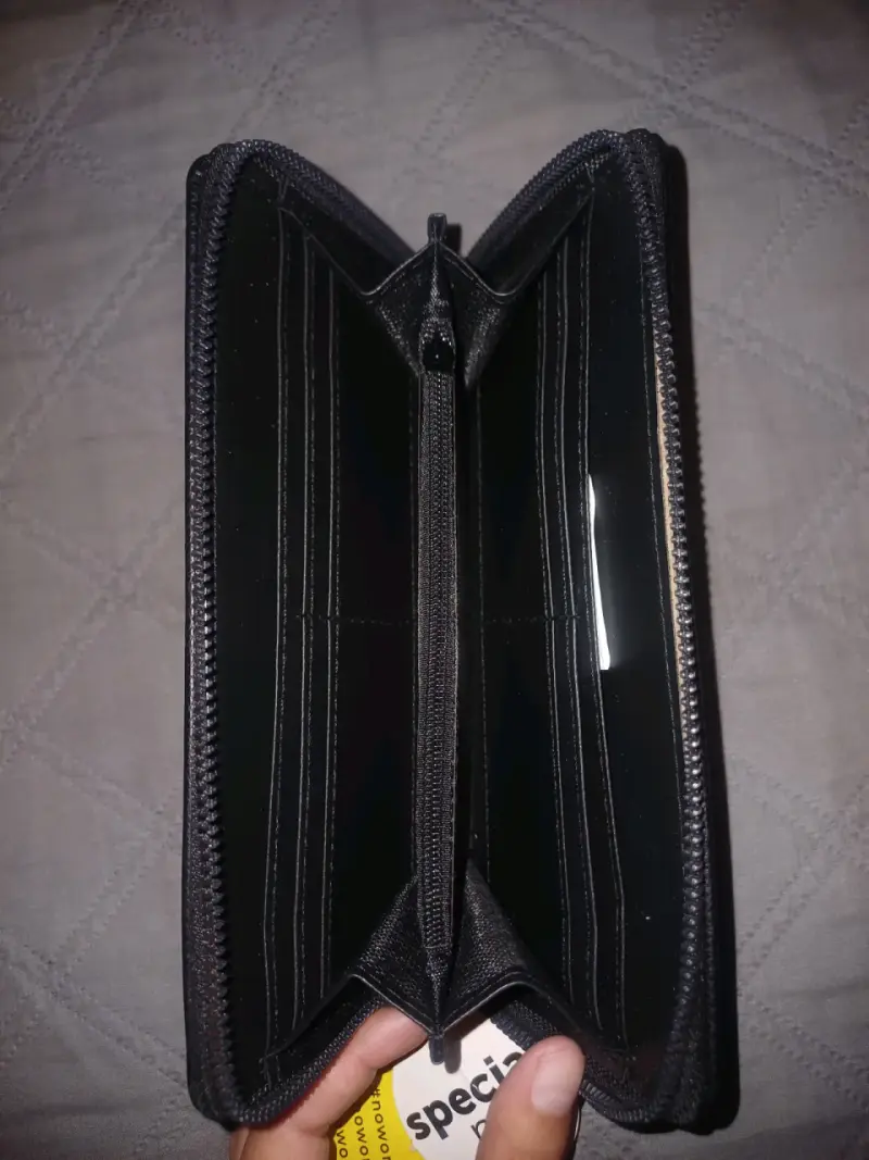 Cartera/ Billetera negra - 3