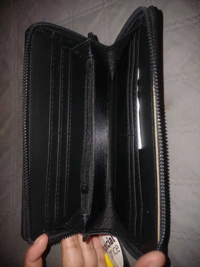 Cartera/ Billetera negra - 4