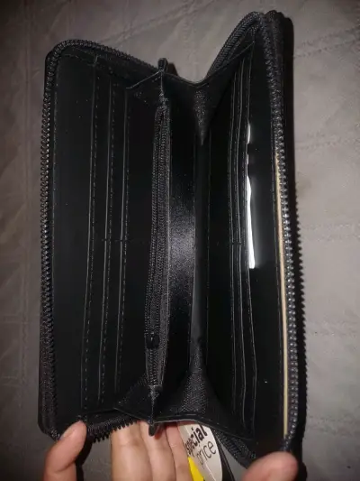 Cartera/ Billetera negra - miniatura 4