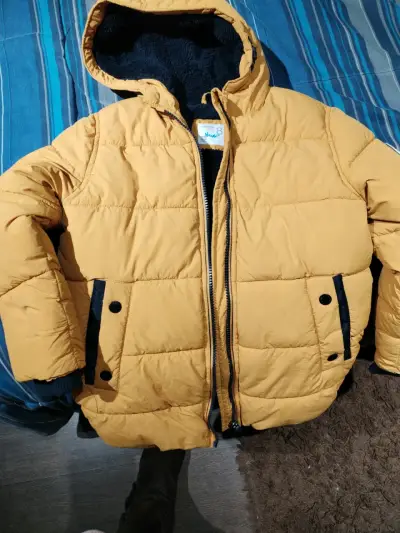 Chaqueta acolchada amarilla niño - miniatura 2