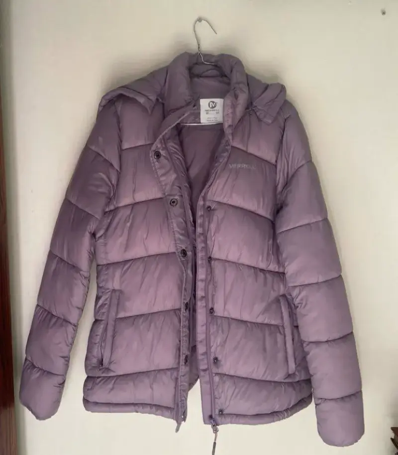 Chaqueta puffer lavanda nueva sin etiqueta - 1