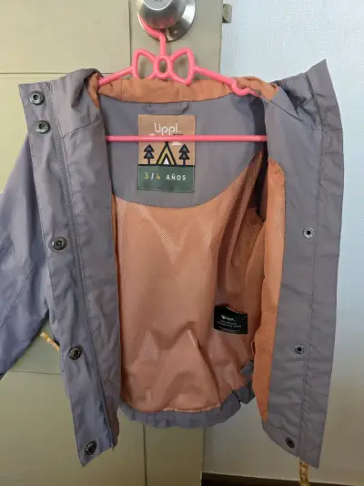 Chaqueta infantil gris 3-4 años - miniatura 1