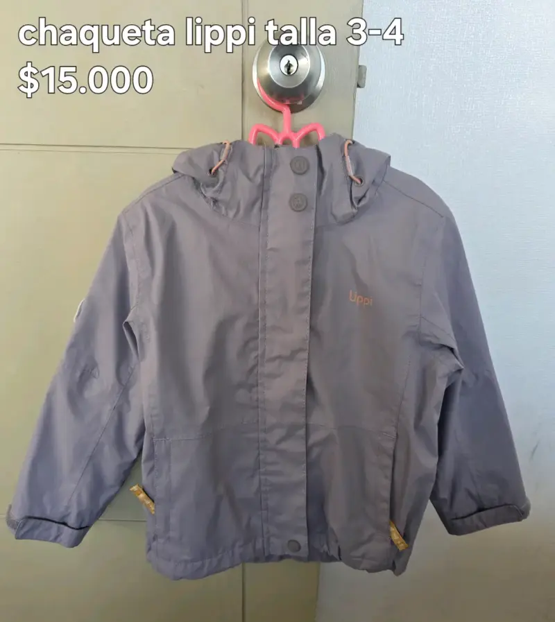 Chaqueta infantil gris 3-4 años - 3