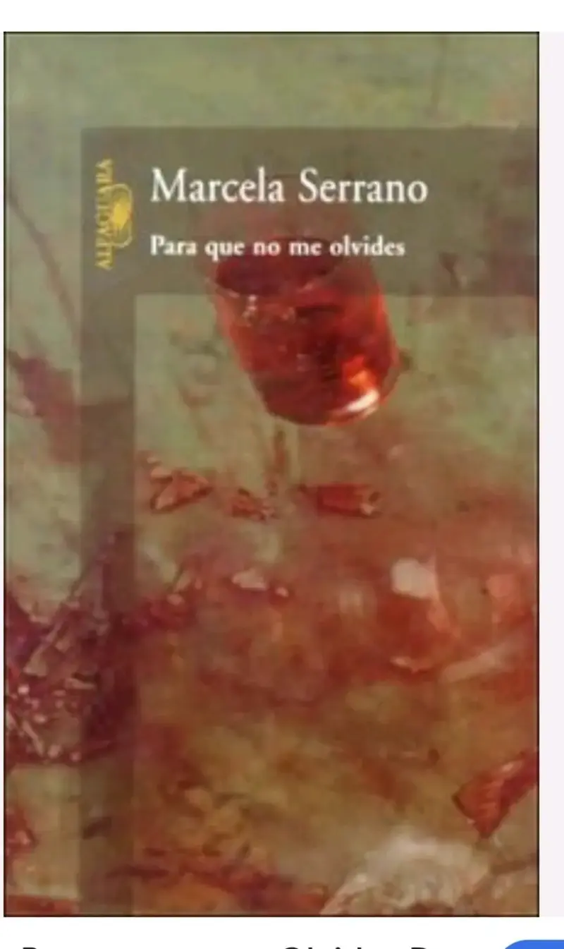 Libro 'Para que no me olvides'