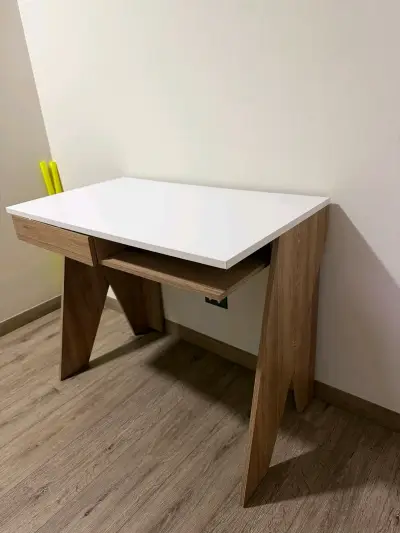 Escritorio blanco moderno - miniatura 4