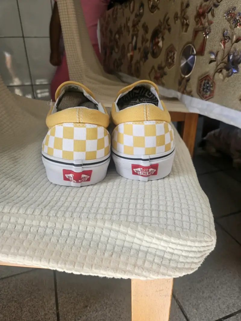 Zapatillas slip-on a cuadros - 3