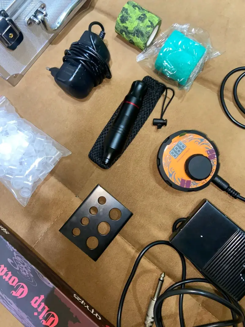Kit de máquina de tatuaje completo - 3