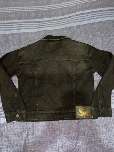 Chaqueta negra con tachas Ellus - miniatura 3