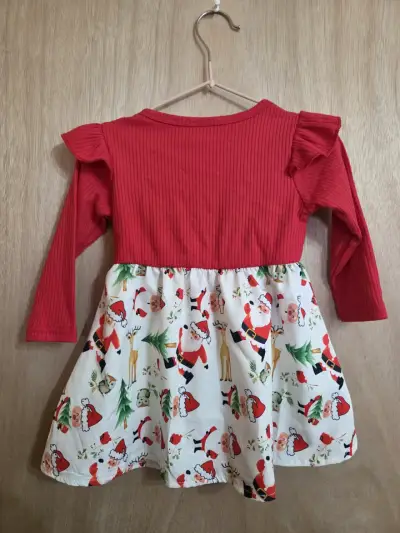 Vestido navideño infantil - miniatura 2