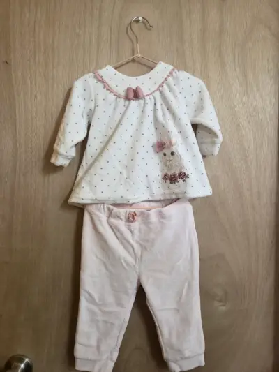 Conjunto bebé polera y pantalón - miniatura 1